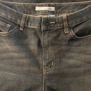 Chico’s Black Distressed Jeans